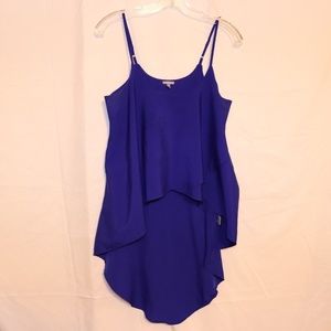 Vibrant Blue Crop Top